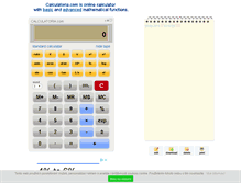 Tablet Screenshot of calculatoria.com